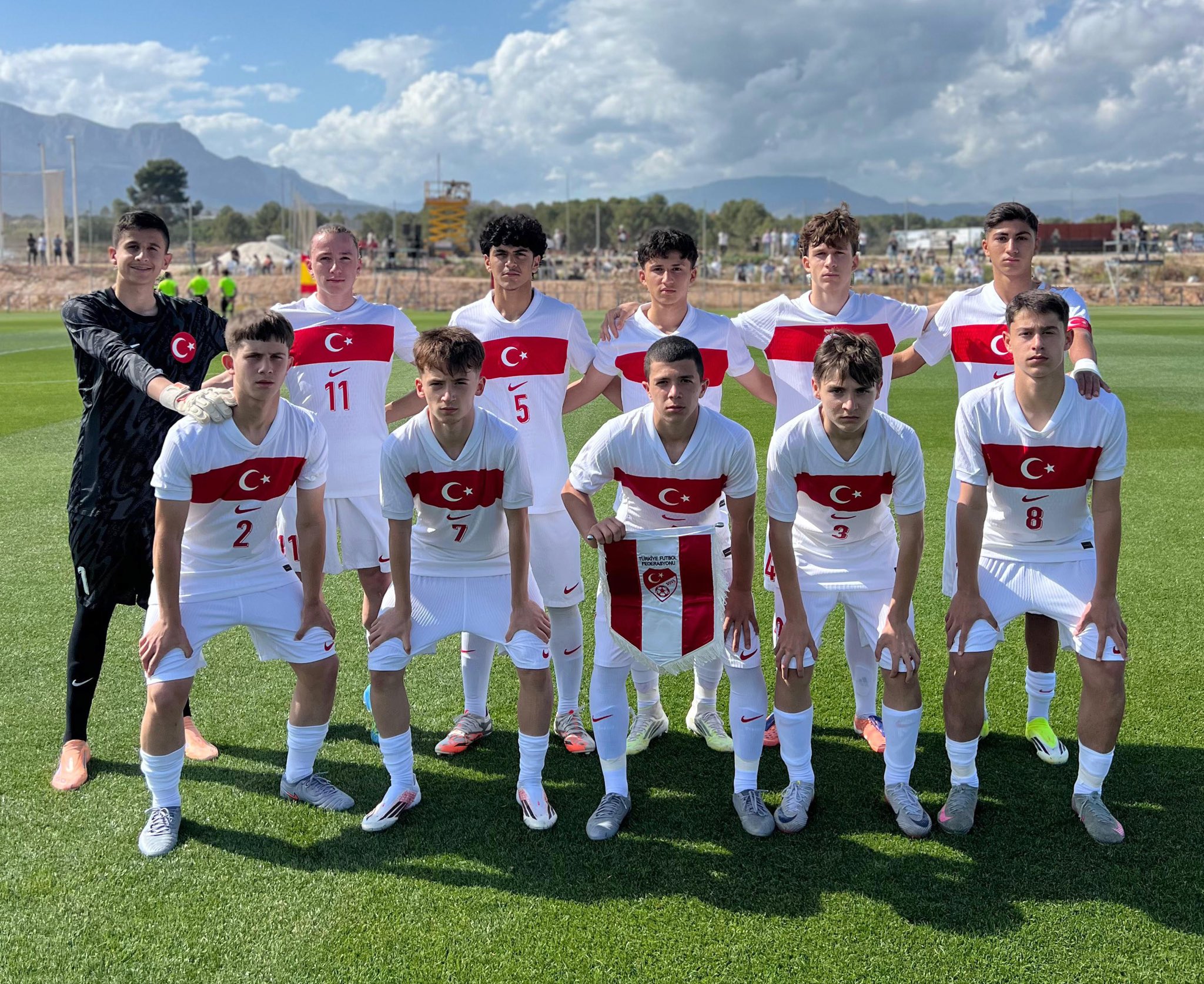 U14 Millî Takımı, İspanya'ya 2-0 Yenildi