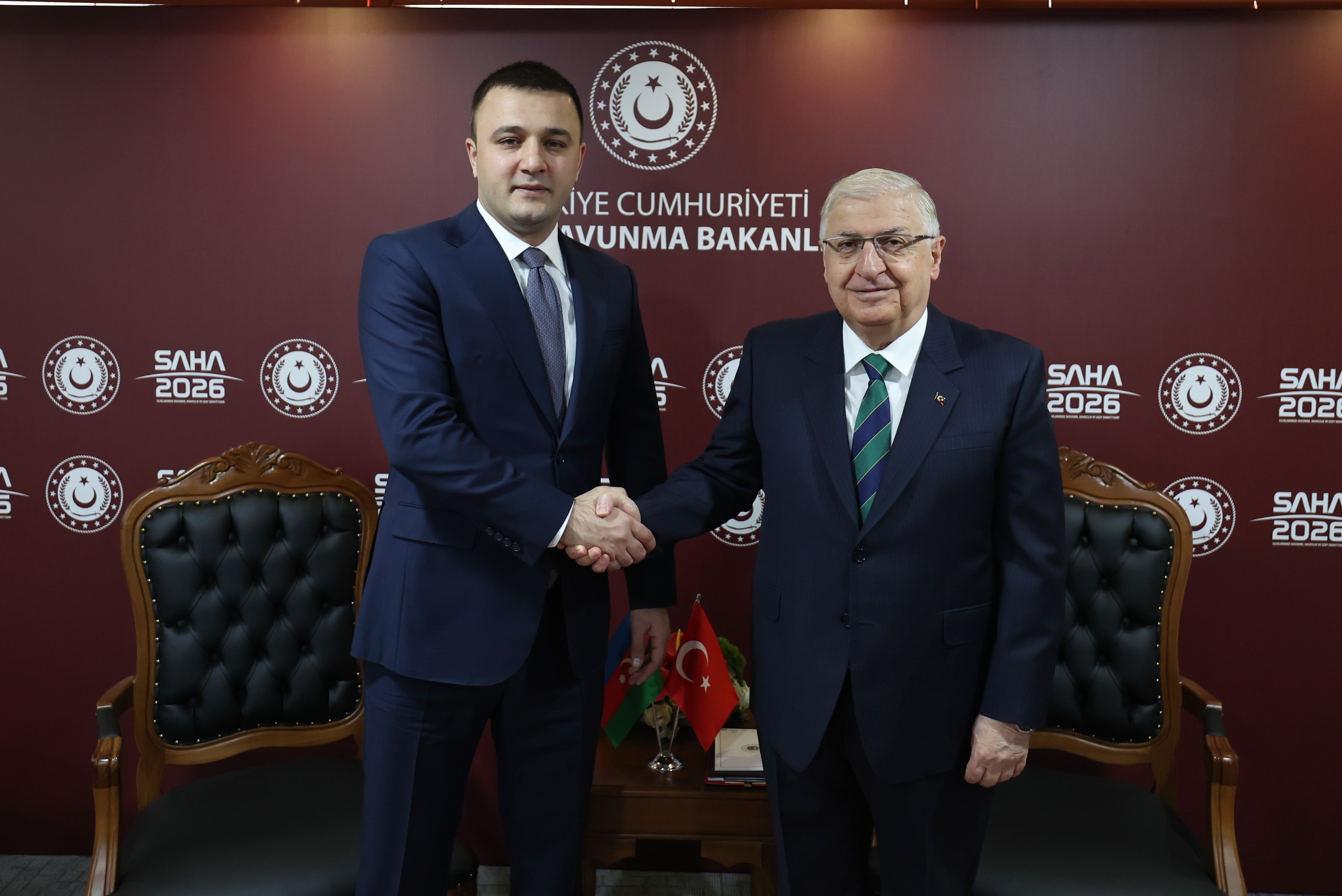 Yaşar Güler, SAHA 2026 Fuarı'nda temaslarda bulunuyor