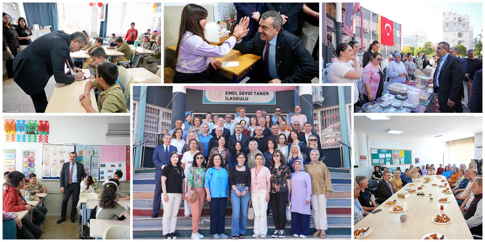 Milli Eğitim Bakanı Tekin, Emel Sevgi Taner İlkokulunu Ziyaret Etti