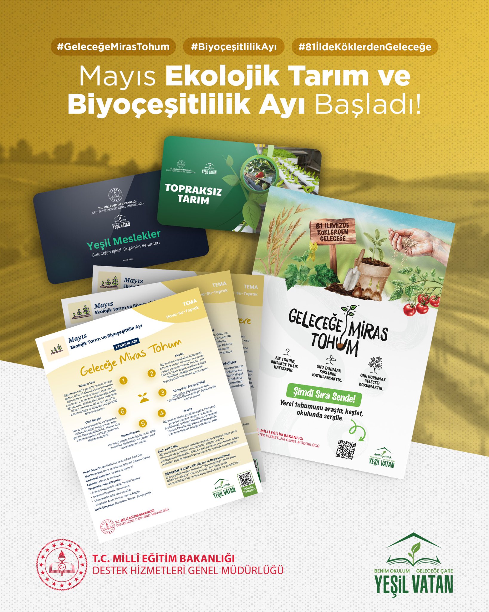 Mayıs Ayında Ekolojik Tarım Etkinlikleri Düzenlenecek