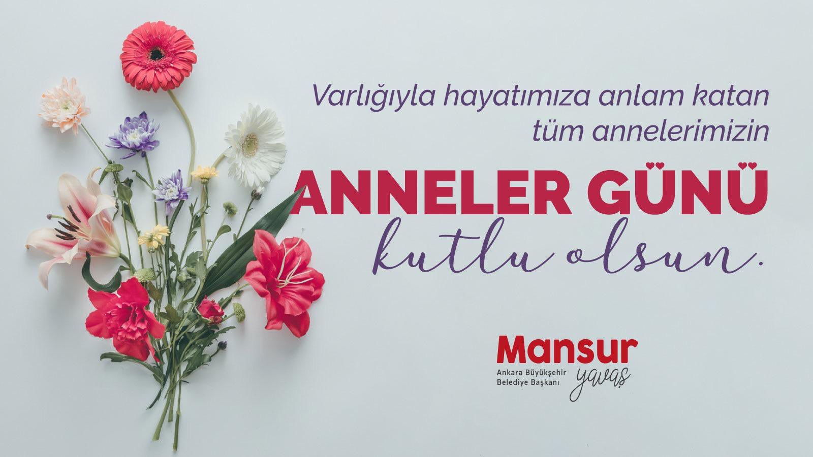 Tüm annelerin Anneler Günü kutlandı