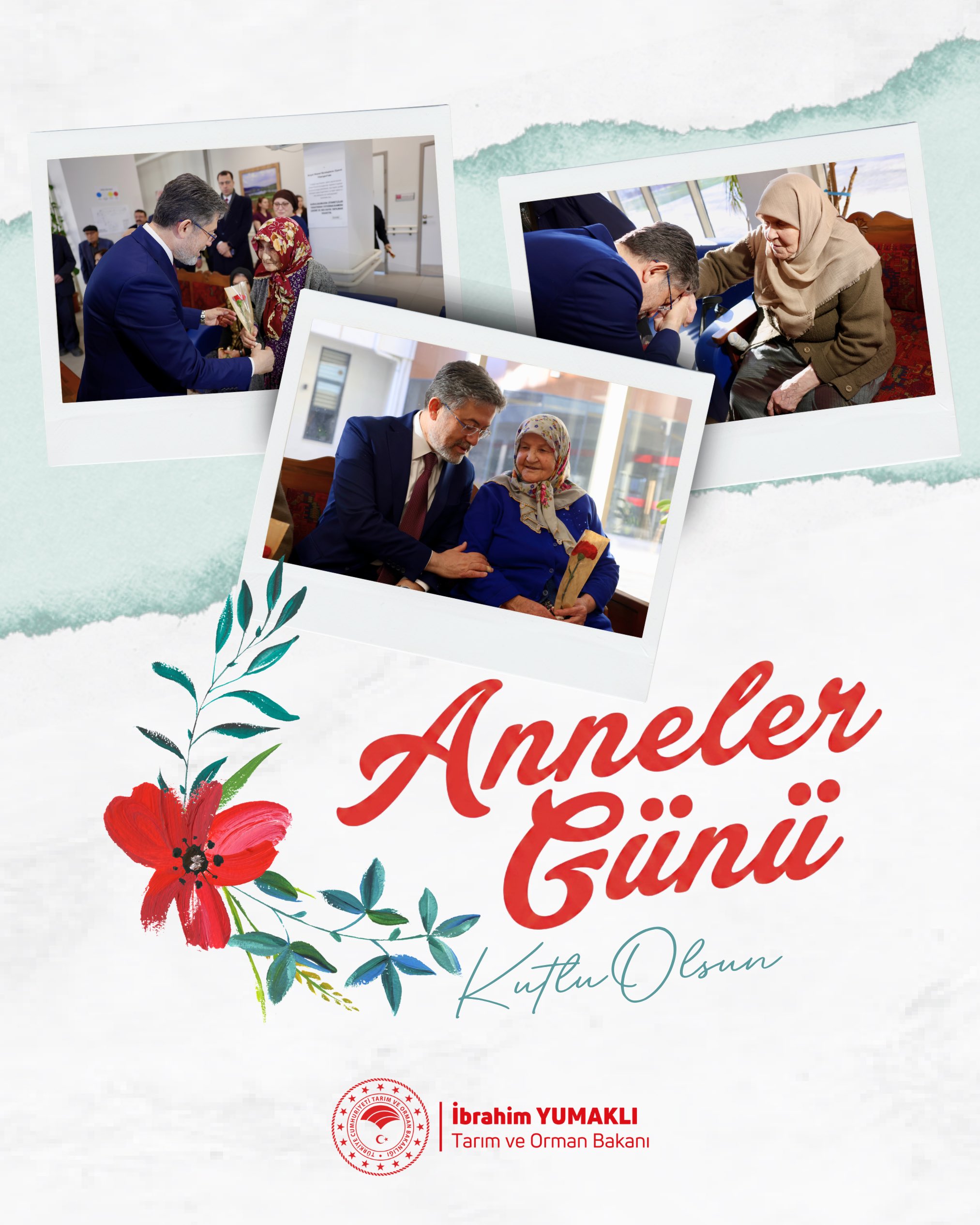 Tüm annelerin Anneler Günü kutlandı