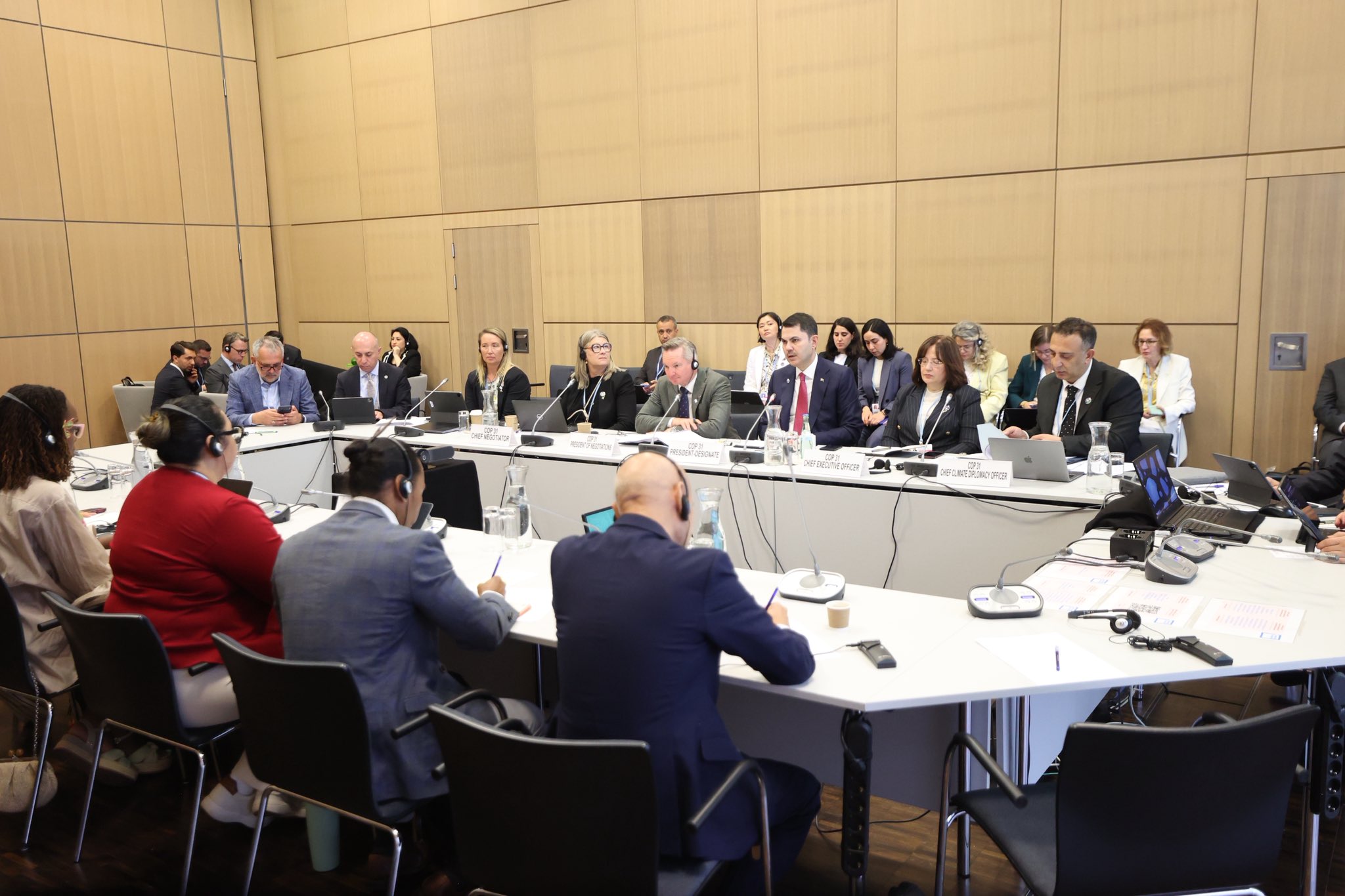 COP31 Başkanı Murat Kurum'dan AOSIS ile görüşme