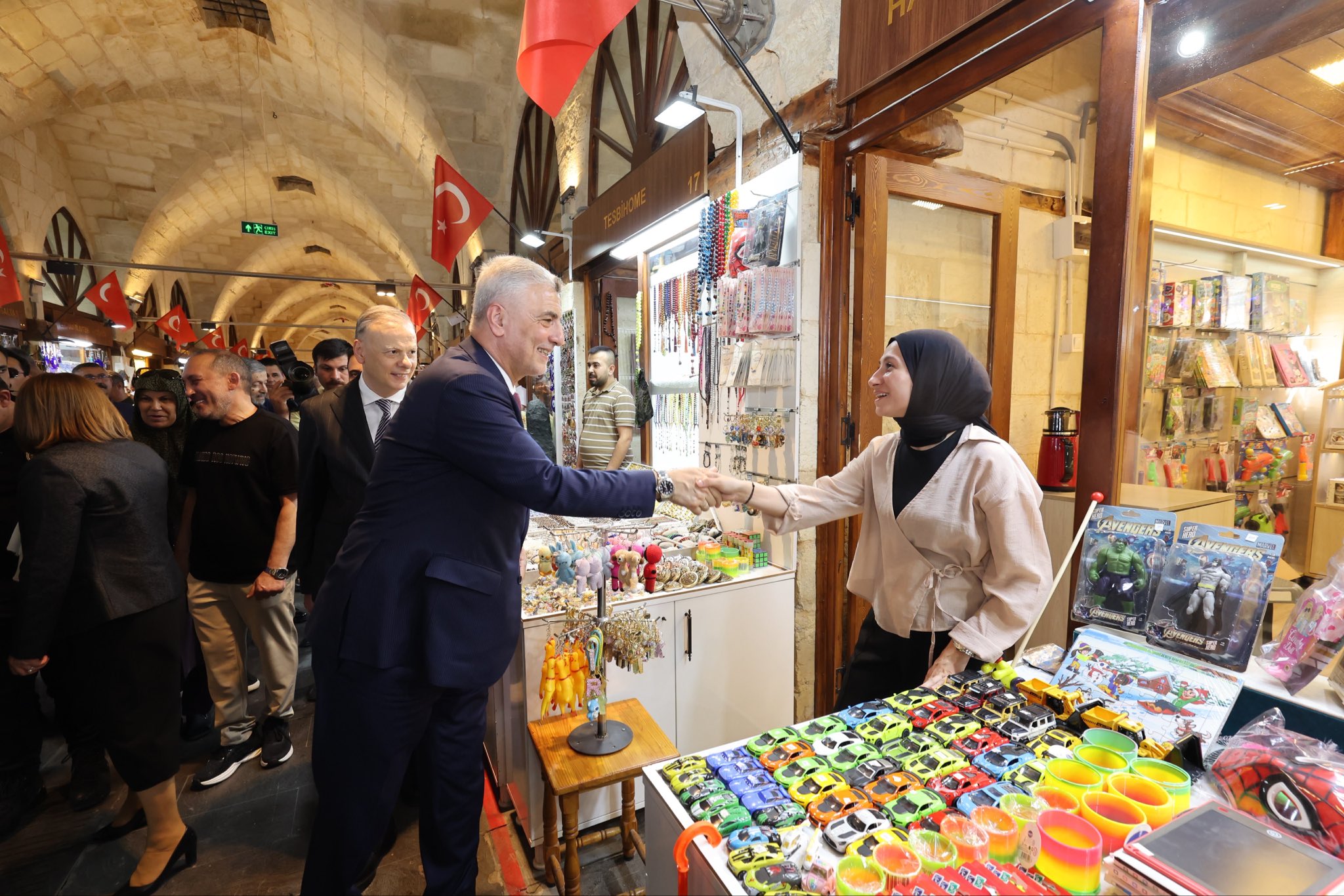 Gaziantep'te Tarihi Bedesten Ziyareti Gerçekleşti