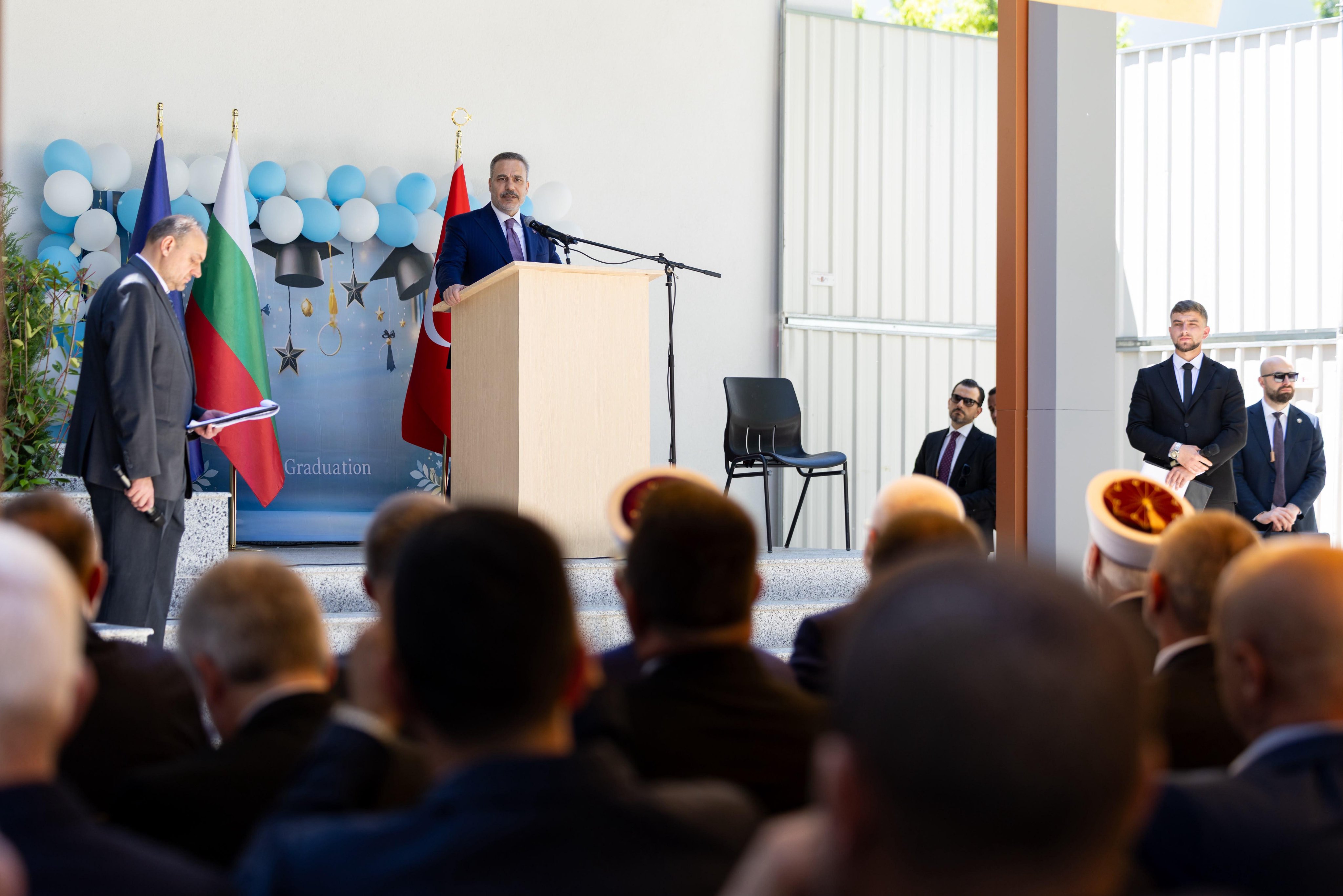 Hakan Fidan, Sofya İslami Enstitüsü'nü Ziyaret Etti