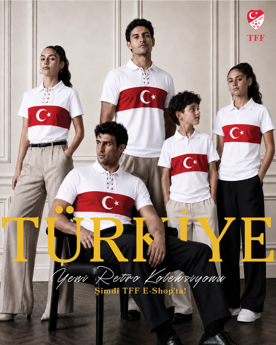 Millî Takım temalı yeni ürün koleksiyonu tanıtıldı