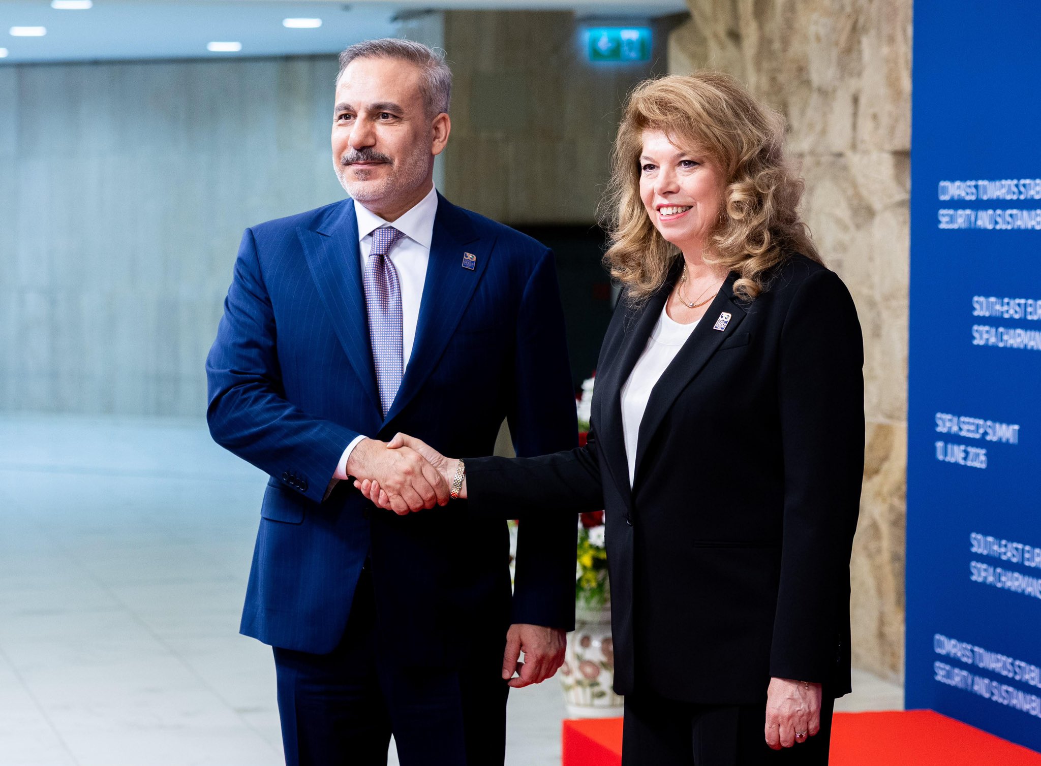Hakan Fidan, Sofya'daki Zirveye Katıldı