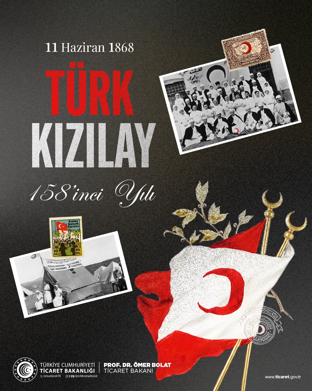 Türk Kızılayı'nın 158. kuruluş yıl dönümü kutlandı