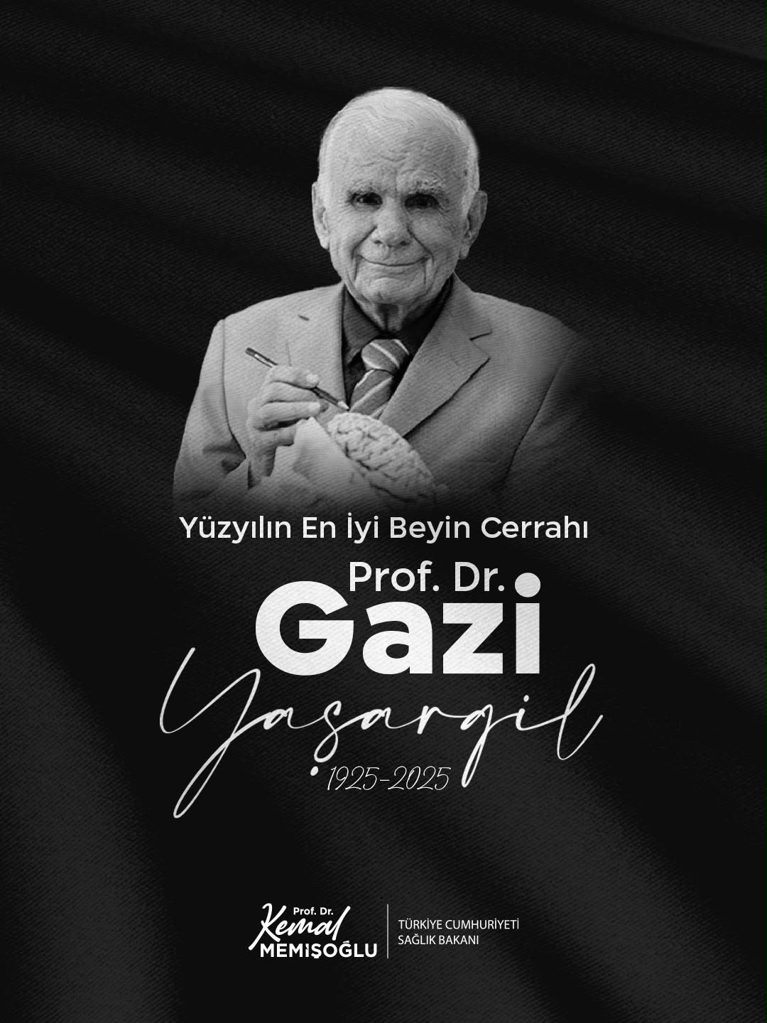 Prof. Dr. Gazi Yaşargil vefatının yıl dönümünde anıldı