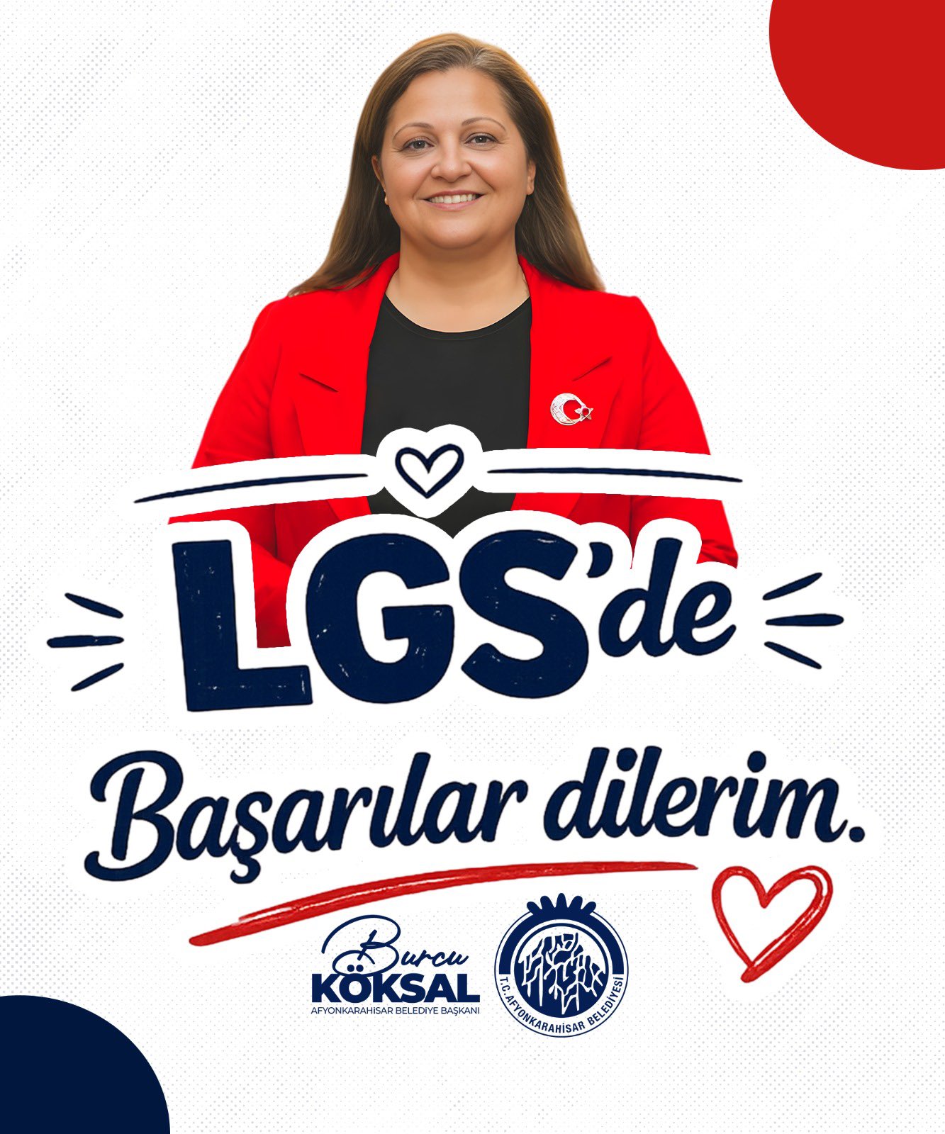 LGS'ye girecek öğrencilere başarı dilekleri