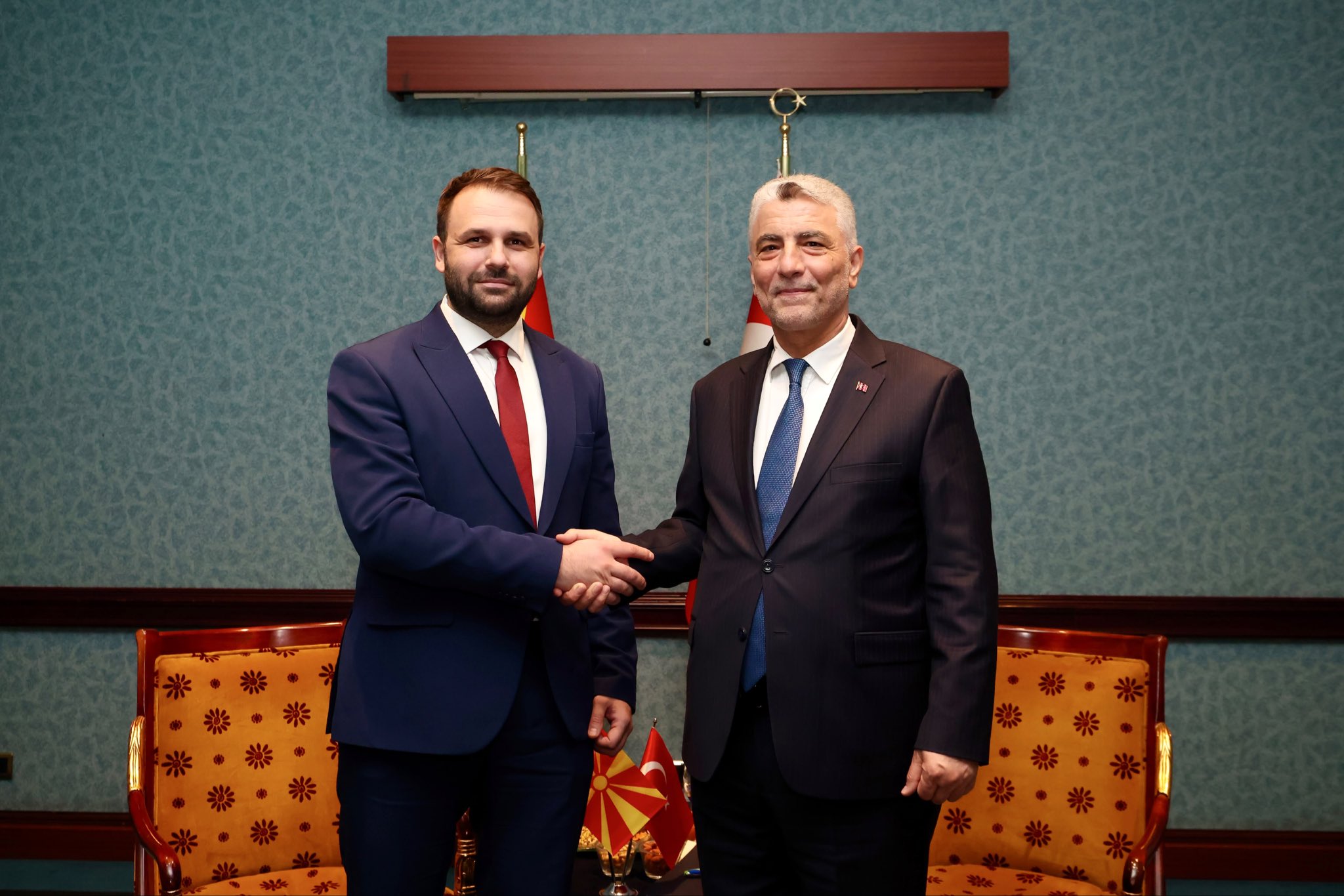 Türkiye ve Kuzey Makedonya Ekonomik İşbirliğini Geliştiriyor