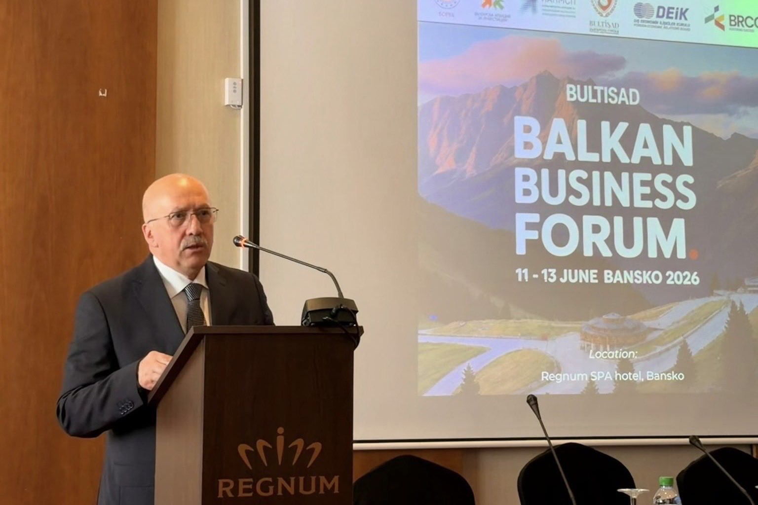 Ticaret Bakanı Uçarmak, Balkan İş Forumu'na Katıldı