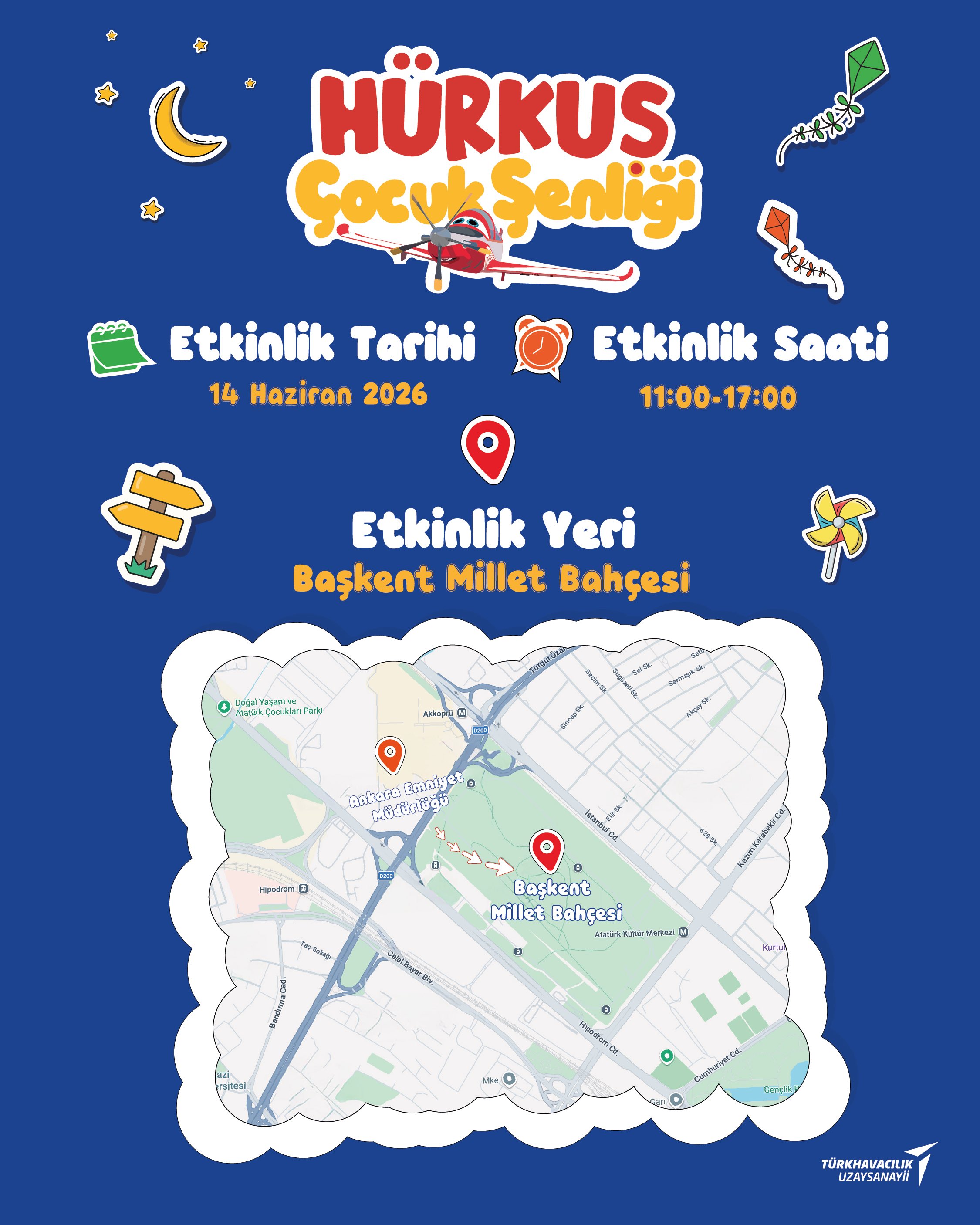 HÜRKUŞ Çocuk Şenliği için son günler