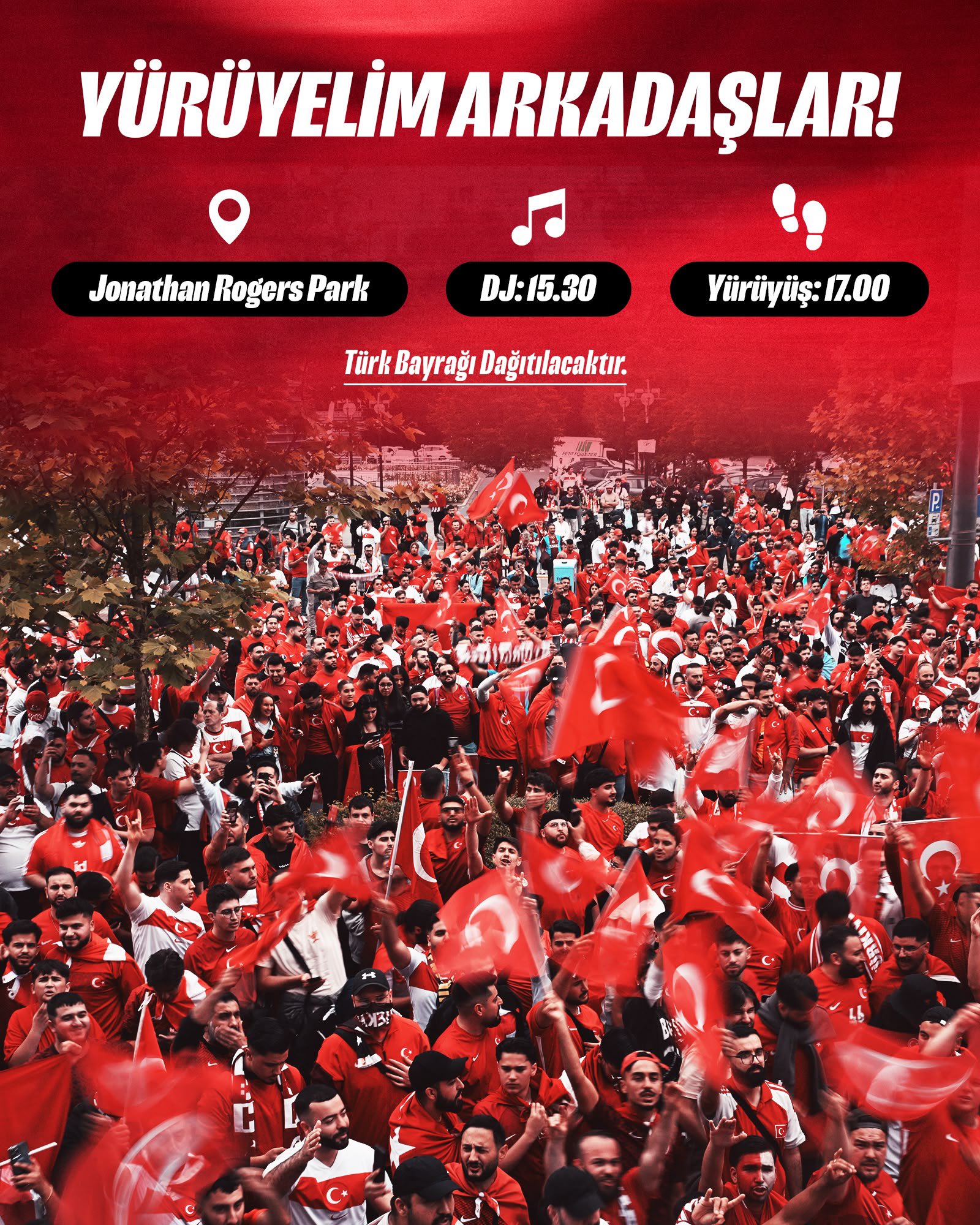 Birlik ve beraberlik yürüyüşü düzenleniyor