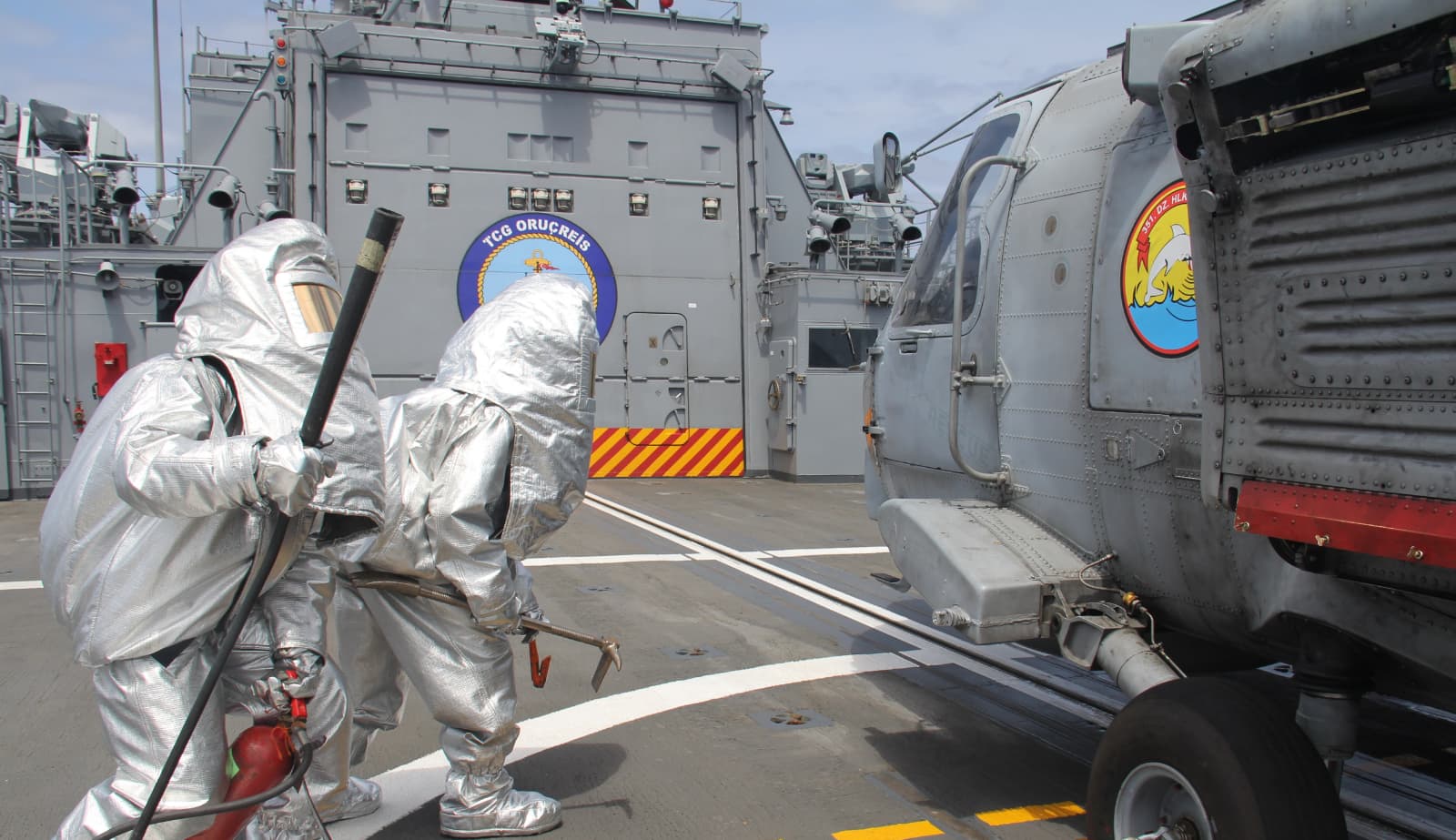 TCG Oruçreis, Atlantik Okyanusu'nda tatbikat gerçekleştirdi
